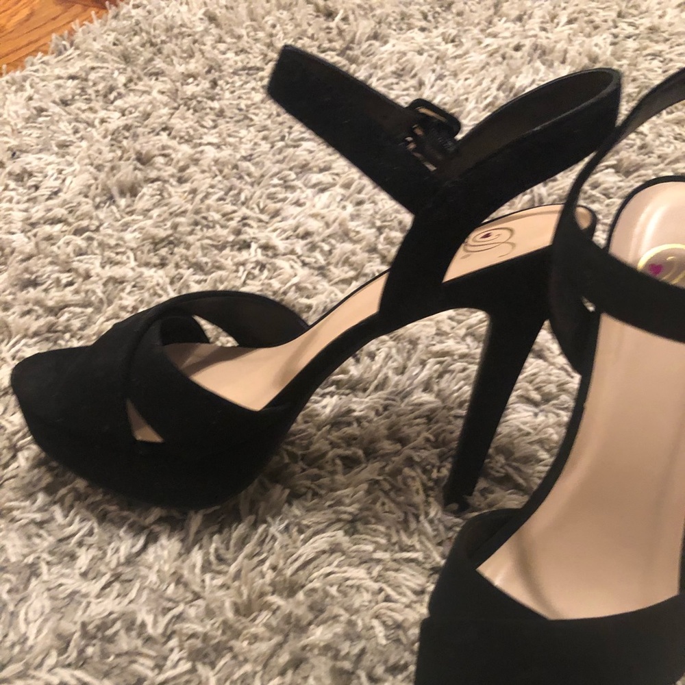 Black Platform Heels